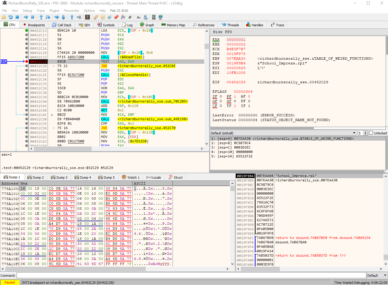 CheatEngine Debuger And x32dbg Problem